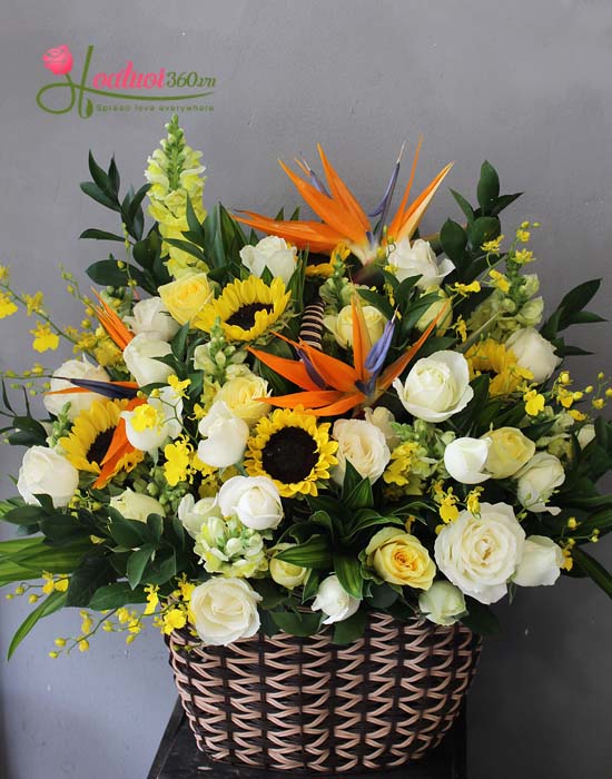 Congratulation flowers - Secret garden 1